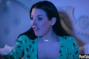 Ever wonder how a lesbian's fingers make this milf's huge boobs heave in ecstasy?