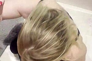 hey stepson let's make you cum hard in the bath since hubby left now