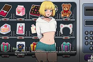 bunkered with femboy 10 as milf teases his cumshot