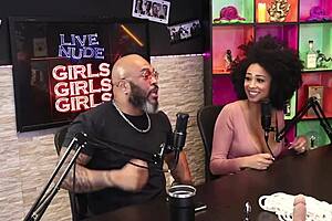 Reh Queen’s sheer red tantric massage moments tease senses