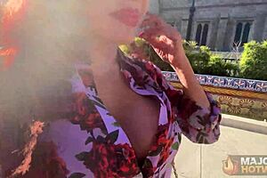 HORNY SEXY VANESSA'S PUSSY POUNDED BY ROME MAJOR'S BIG DICK!