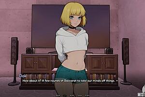 bunkered with femboy 10 as milf teases his cumshot