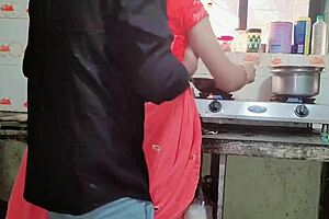 bhabhi what you doing in kitchen let me fuck you