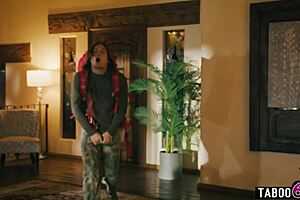 i catch neighbor's stepson with my big tits