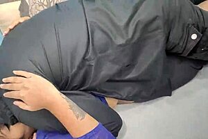 Naughty Indian Bhabhi's Heart Races Cheating with Muscular Uber Driver's Monster Cock