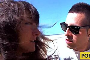 I'm craving some outdoor anal with this experienced french brunette