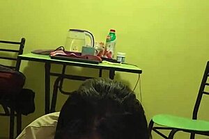 mi madrastra me folla porque jale la uni curvy fat whore creampie