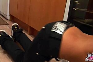 god these skinny jeans hugging my tight girl next door ass too damn much?