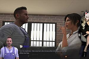 croft adventures ep 26 naughty lara cosplay undresses upskirt outdoors