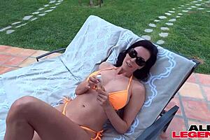 brunette milf shay sights after creampie session