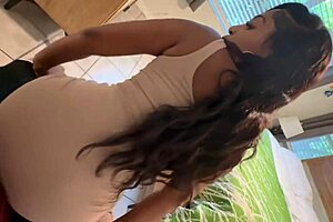 Nosey stepson catches secret stripper stepmom naomi noel stripping wild