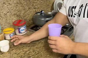 mi amigo's hot latina wife shakes her huge ass dancing before i humiliate her cuckold style