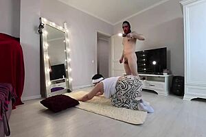 Milf's fat ass shakes during intense sports sex workout!