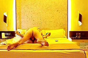 pam the hotwife bunny fucks huge cock machine while hubby watches part 2