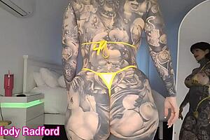 Micro Bikini Try-On Haul Features Stunning Curves And Huge Assets