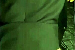 i spill cum all over her saggy tits dressed as man