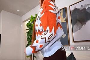 My Huge Boobs Drive Stepson Wild For Taboo Fuck!