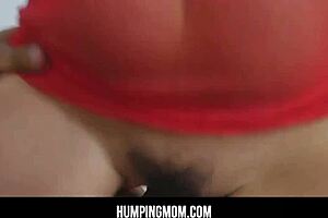 Stepmom danica dillon sneaks stepson fuck while chatting casually with oblivious step-dad nearby