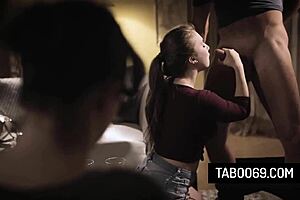 busty lena paul assfucked by boss hubby 😈💦🔥