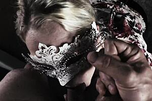 i can't stop staring at her busty cfnm blowjob facial on big naturals