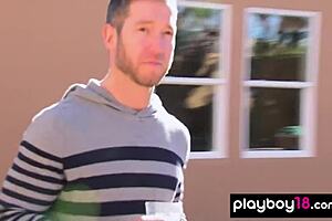 Ever thought a bbq party turns into busty milf threesome pounding?