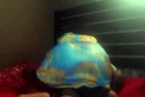 ebony mommy with big natural tits rides monster black cock