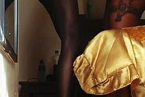 big ass milf twerks sucks stepsons huge bbc in bathroom