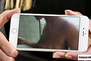 two ladies watch lesbian media and squirt hard together