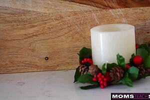 bunny madison begs santa ram fat cock in dripping pussy