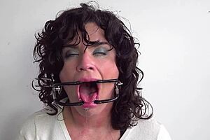 Gag Reflex Destroyed In Humiliating Deepthroat Bondage For Dumb Slut Karen