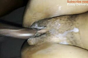 busty blonde milf wife takes hot creampie load inside