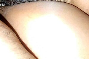 tight hairy pussy on my stepsis... fucking her hard then creampie dripping out 😩💦🍑