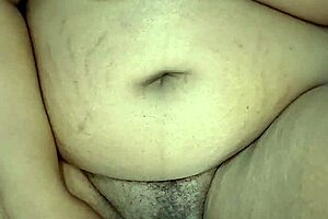 bbw black amateur milf masturbates wet pussy closeup