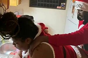 Mrs. Claus Gulps Santa's Monster BBC Quick!