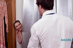 stepmom no panties in dressing room you gonna anal fuck me now