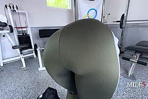 Jessie Rogers PAWG MILF Endures Coach's Intense Olympic Cock Pounding