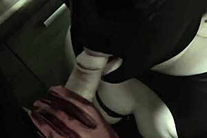 Halloween horror turns into wet milf creampie surprise?