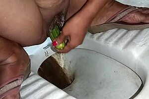 Horny Indian Bhabhi Masturbates Naked Squirting Juicy Pussy