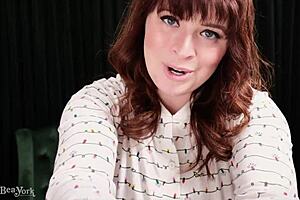 Mrs Claus rides dildo fucks naughty boy in Christmas roleplay