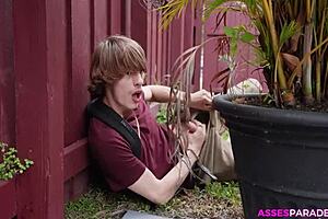 Richelle Ryan handles two cocks big booty style