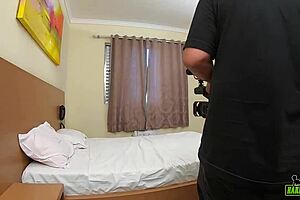 Negro's giant cock aims raw for redhead's ass—no lube—Mary RedQueen begs!