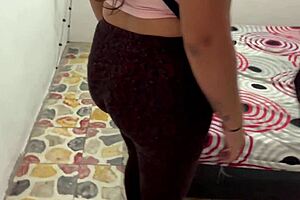 horny huge ass milf takes anal from stranger for cash