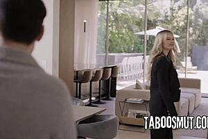 Real Estate Agent Rides Cheating Husband's Cock Behind Wife's Back!