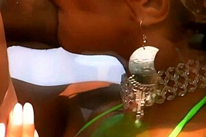 Mommy's gaping hole rides cock in heels and lingerie!