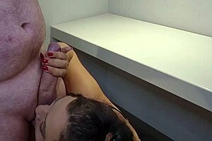 Hairy Euro MILF teases before bending over Chris Coxxx's cock