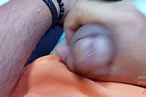 Huge Creamy Cumshot Stroked Out Close Up On Muscular Brazilian Bodybuilder