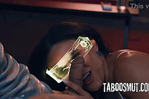 stepmom's nympho dungeon invites stepson for raw rides