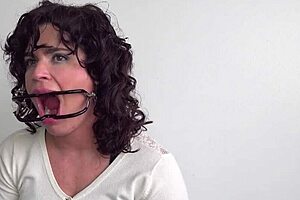 Gag Reflex Destroyed In Humiliating Deepthroat Bondage For Dumb Slut Karen