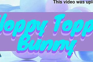 bleubrutalrose sloppy bunny cosplay deepthroat big cock blowjob anal play spit