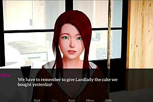 Teen redhead milf plays erotic ass game with big tits family